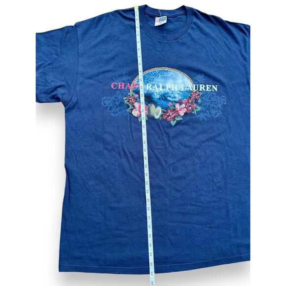 Vintage 90s Chaps Polo Ralph Lauren Big Spell Out‎ T-Shirt Men's Size XL - Picture 6 of 6